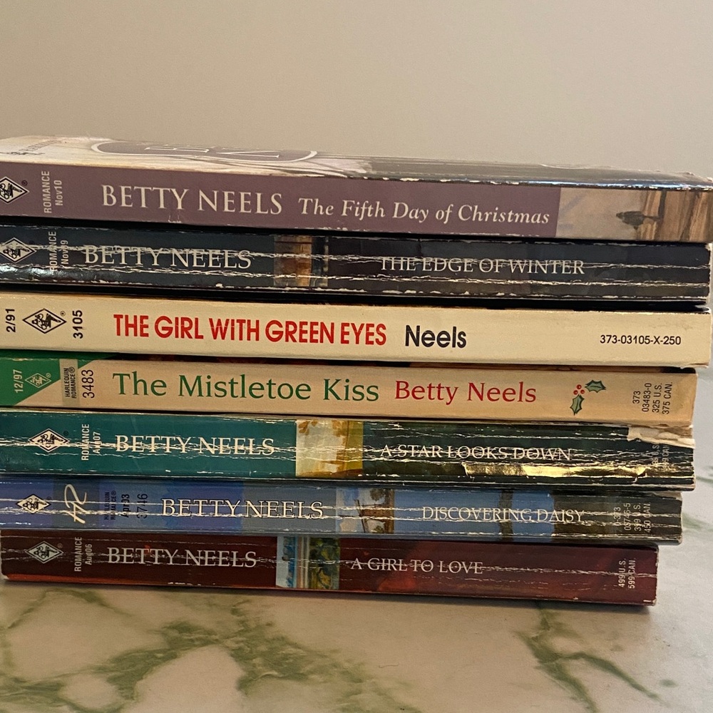 Betty Neels Vintage Paperback Romance Book Lot